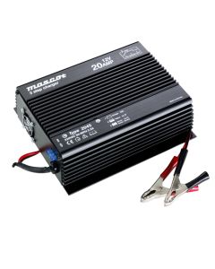 Mascot 2045 24V/10A 3-Step Switch Mode SLA Battery Charger with timer, fixed UK mains lead