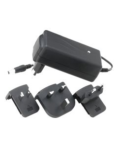 Mascot 2126 6V DC, 9W AC/DC Switch Mode power supply with exchangeable AC plugs