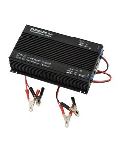 Mascot 2640 24V/10A Dual Output 3-Step SLA Battery Charger with timer, fixed EU mains lead