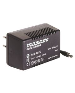 Mascot 8810 Linear AC/AC Adaptor 9V AC, 20VA EU version