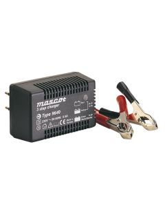 Mascot 9640 12V/2.7A 3-Step Switch Mode SLA Battery Charger with timer, fixed EU plug