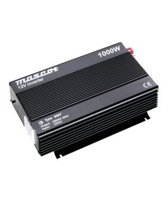Mascot 9987 1000W 12V DC to 230V AC Inverter with EU Socket/Terminal Blocks and modified sine wave output
