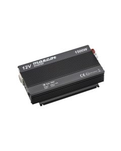 Mascot 9988 1500W 12V DC to 230V AC Inverter with EU Socket/Terminal Blocks and modified sine wave output