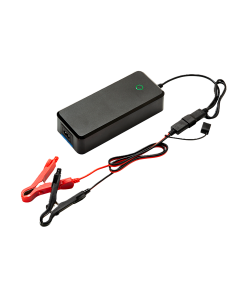 4340 CHARGER 100-240V 48V 1.35A LEAD ACID with Battery Clips