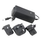 Mascot 2126 24V DC, 16W AC/DC Switch Mode power supply with exchangeable AC plugs
