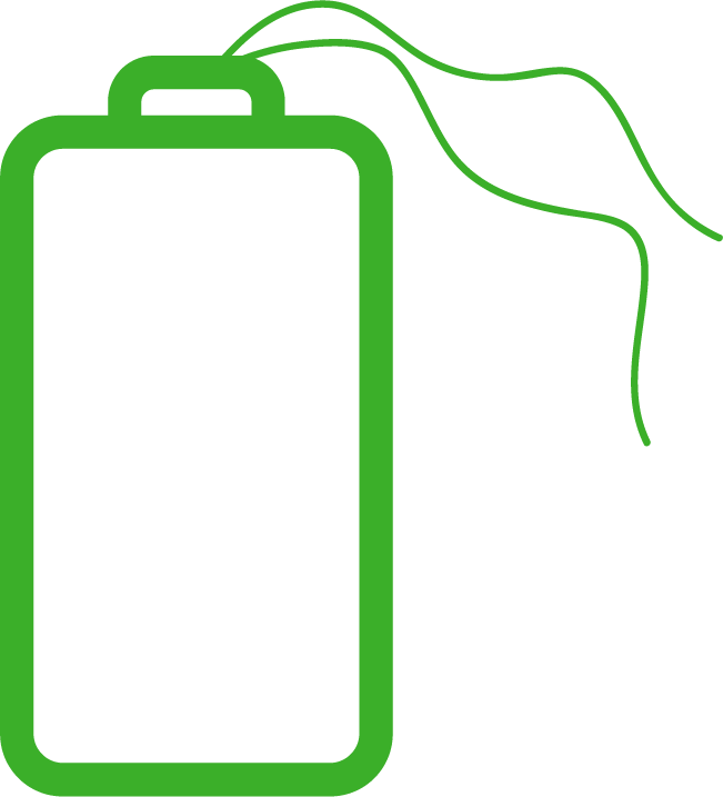 Battery flying leads